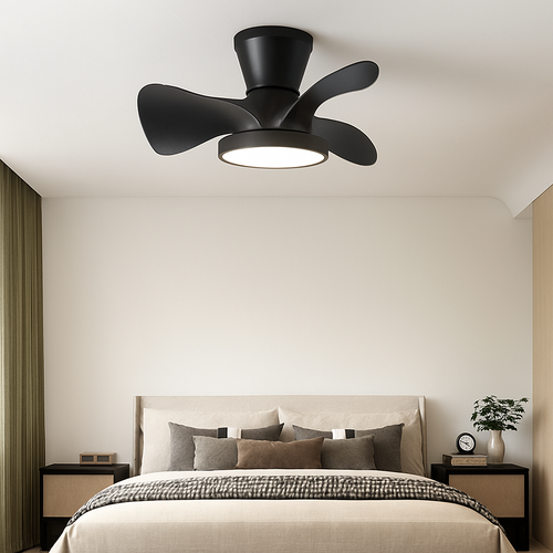 plafonnier ventilateur lumineux télécommandé pour chambre d'enfants - vue 4 sur 14