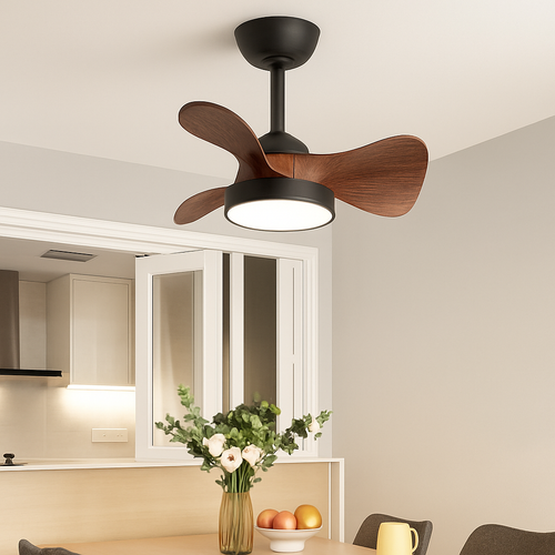 plafonnier ventilateur lumineux télécommandé pour chambre d'enfants - vue 7 sur 14