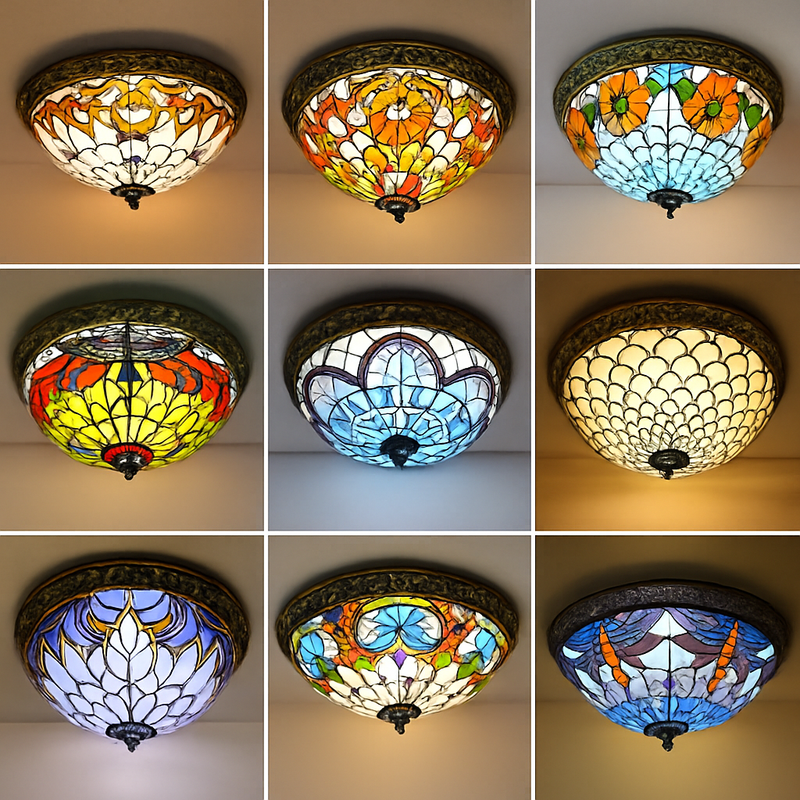 plafonnier vintage style art déco pour éclairage intérieur