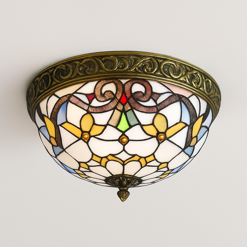 plafonnier vintage style art déco pour éclairage intérieur