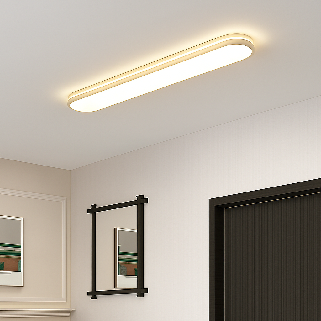 plafonniers led encastrés allée couloir spectre complet protection des yeux - vue 6 sur 18