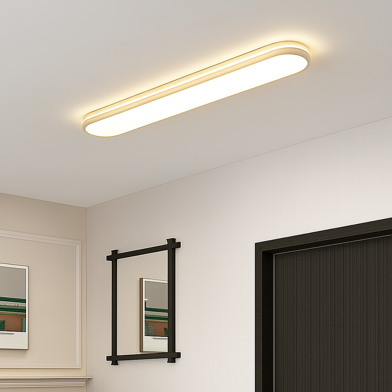 plafonniers led encastrés allée couloir spectre complet protection des yeux