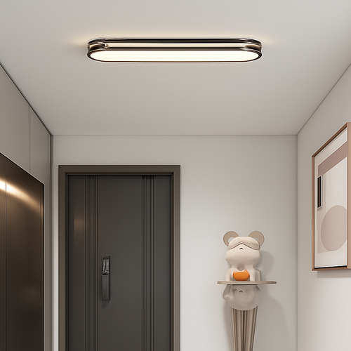 plafonniers led encastrés allée couloir spectre complet protection des yeux