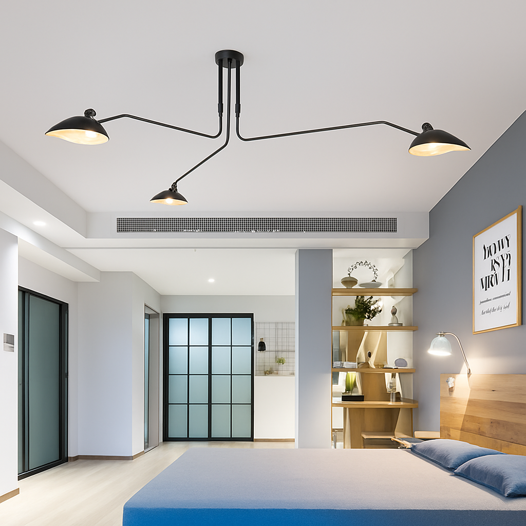 Plafonniers modernes de style nordique pour salon chambre à coucher lampe Luminaire suspendu luminaires industriels pour la maison Art déco - vue 6 sur 18
