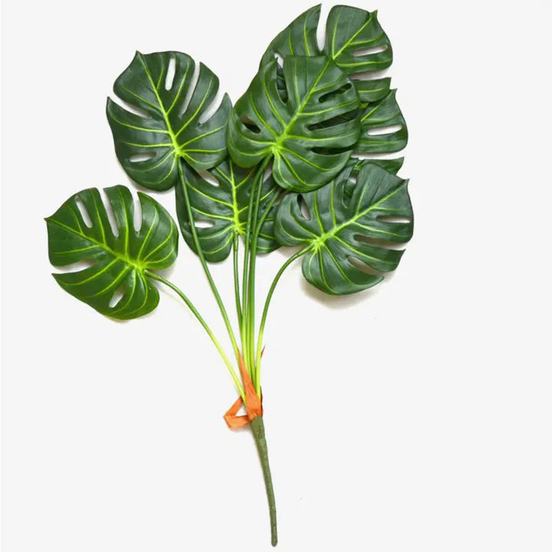 plantes artificielles monstera pour décoration intérieure et extérieure