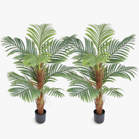 plantes artificielles palmier décoration intérieure avec protection anti basculement