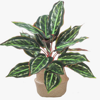 plantes artificielles pour décoration de jardin extérieur