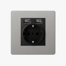 prise-lectrique-et-double-usb-europe-en-acier-gris-clair-bross-bords-arrondis-0.png