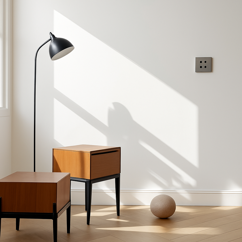 Prise RJ45 en acier gris foncé brossé