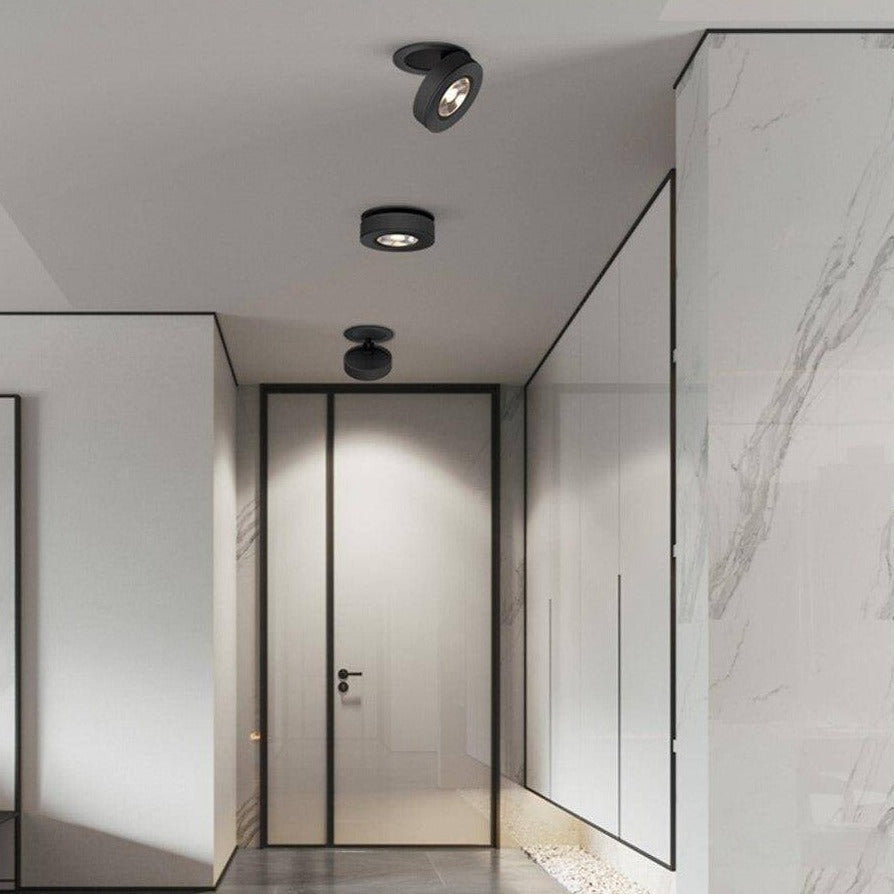 Spot moderne LED rond et orientable Slim - vue 2 sur 7
