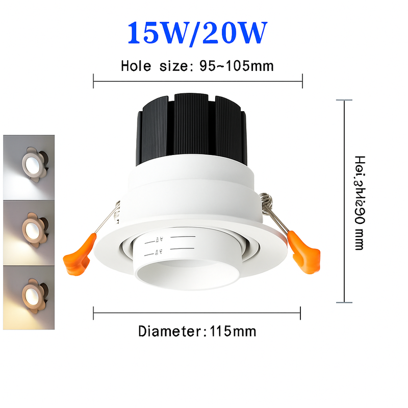 Mini Projecteur LED 2 Pièces, Lumières D'accentuation D'intérieur D'angle de DC12V 1W 30°, Projecteur D'étalage de Bijoux, Mini Lumière Bricolage Pour le Couloir de