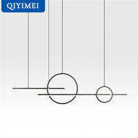 "qiyimei lampe suspension led pour bar et décoration intérieure"