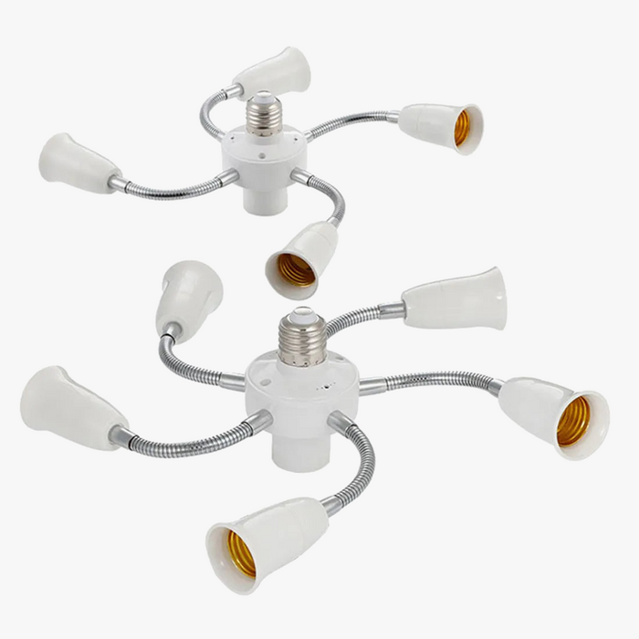 Plafonnier à spots ajustable avec adaptateur multi-voies