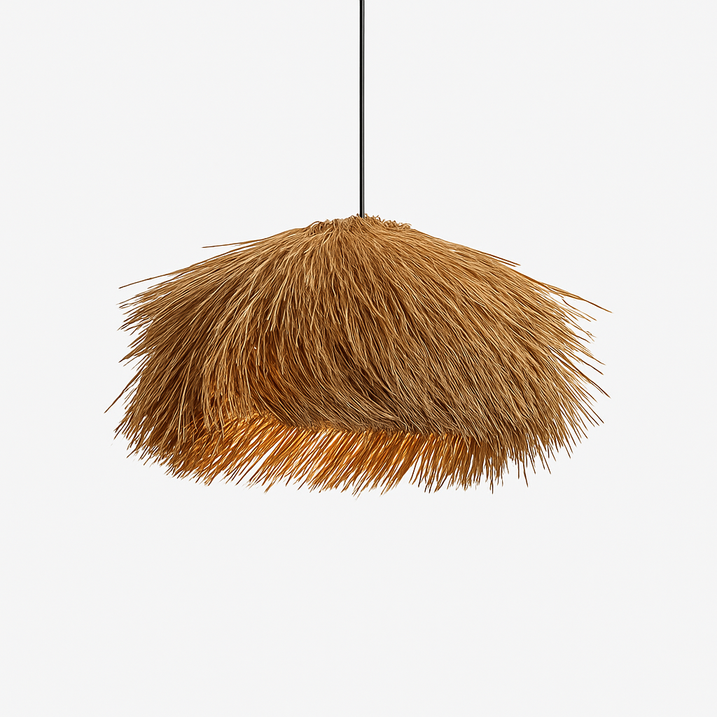 Lustre en bambou