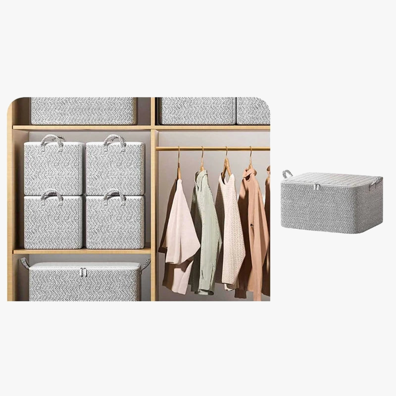 sac de rangement à fermeture éclair réutilisable et durable pour vêtements