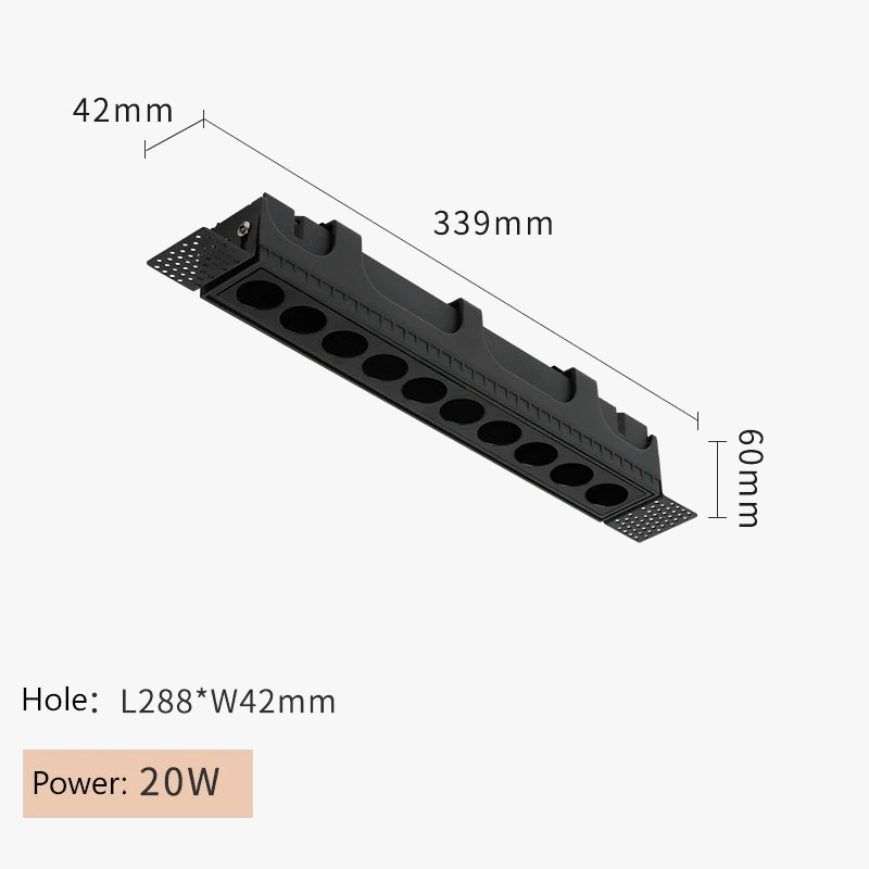 220V Entrée LED Projecteur Cob Puce Intégré Bas 1Stk Cool