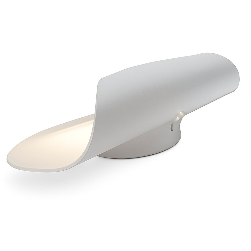 SANDIY Applique Blanche Lumière Créative Moderne Simple Mode Personnalité Minimaliste Chambre Chevet Couloir Salon Applique