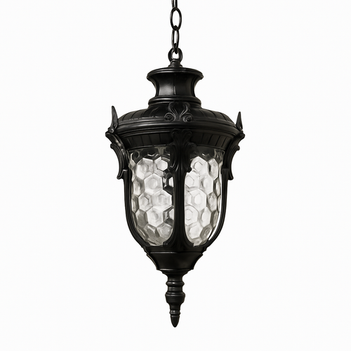 SANDIY Rétro Lustre Vintage Extérieur Plafond Suspension Europe Suspension pour Jardin Porche Balcon Cour Éclairage Public