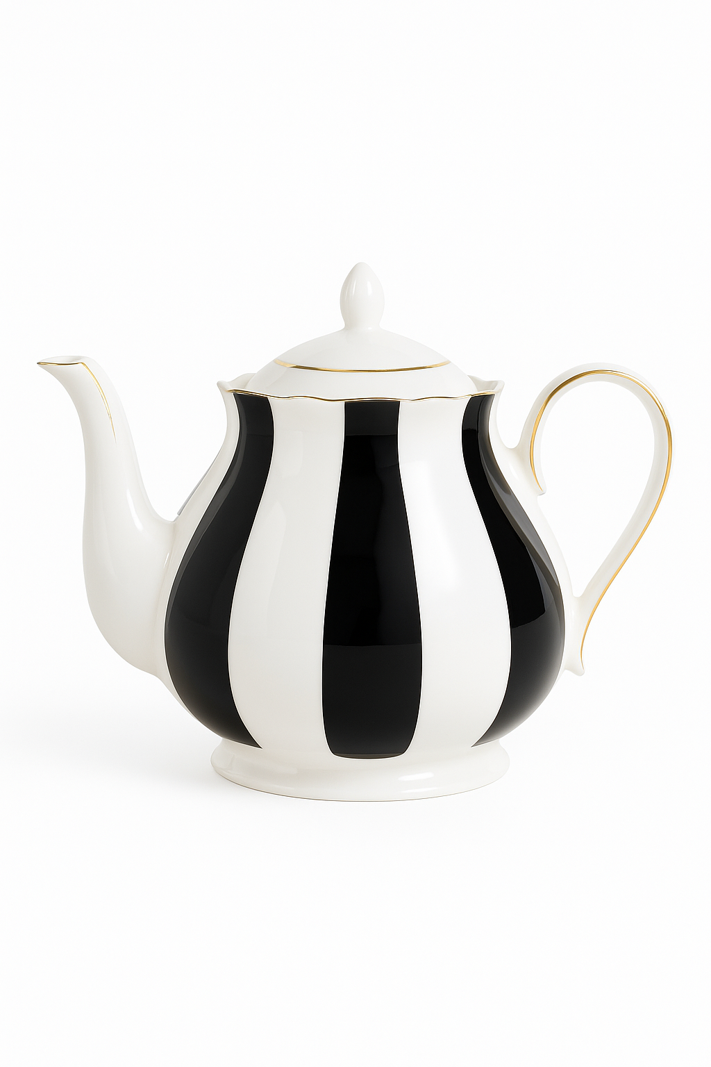 Service a the anglais porcelaine motifs peints main - vue 2 sur 2