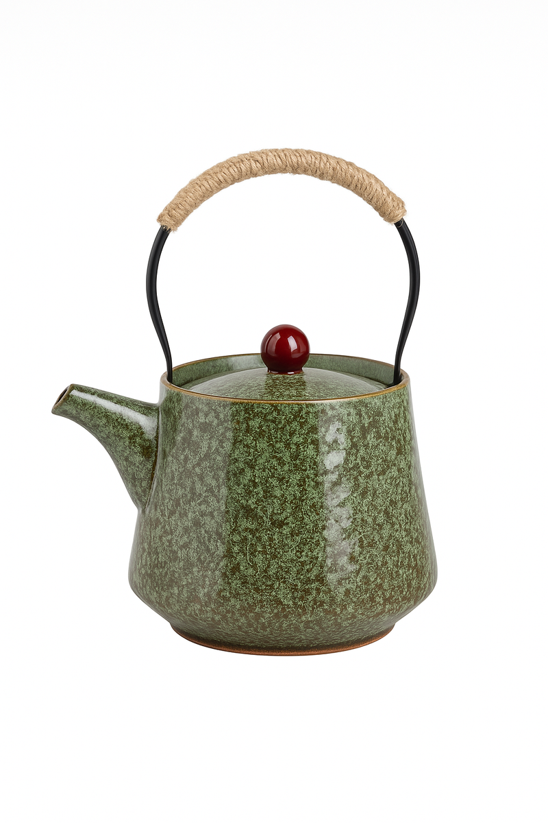 Service a the japonais retro theiere ceramique artisanale