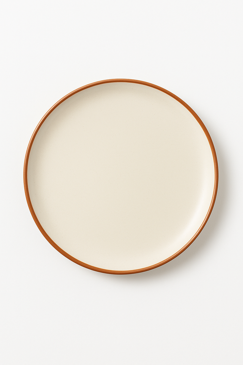 Service de table gres effet glacure brillante moderne - vue 2 sur 2