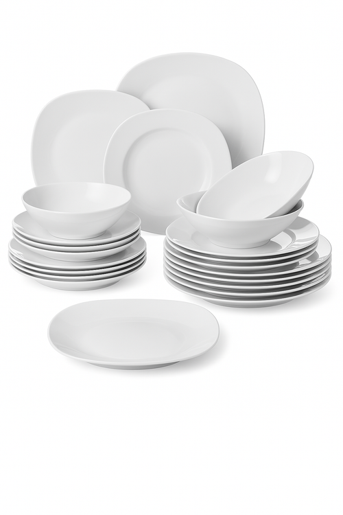 Service de table porcelaine 24 48 pieces moderne