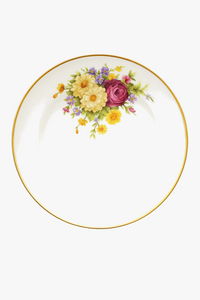 Service de table porcelaine fine floral style occidental