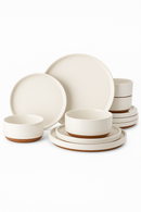 service de table porcelaine relief design moderne élégant