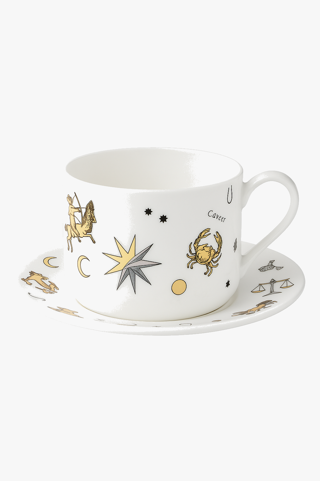 Service à thé vintage céramique italienne tasse plateau
