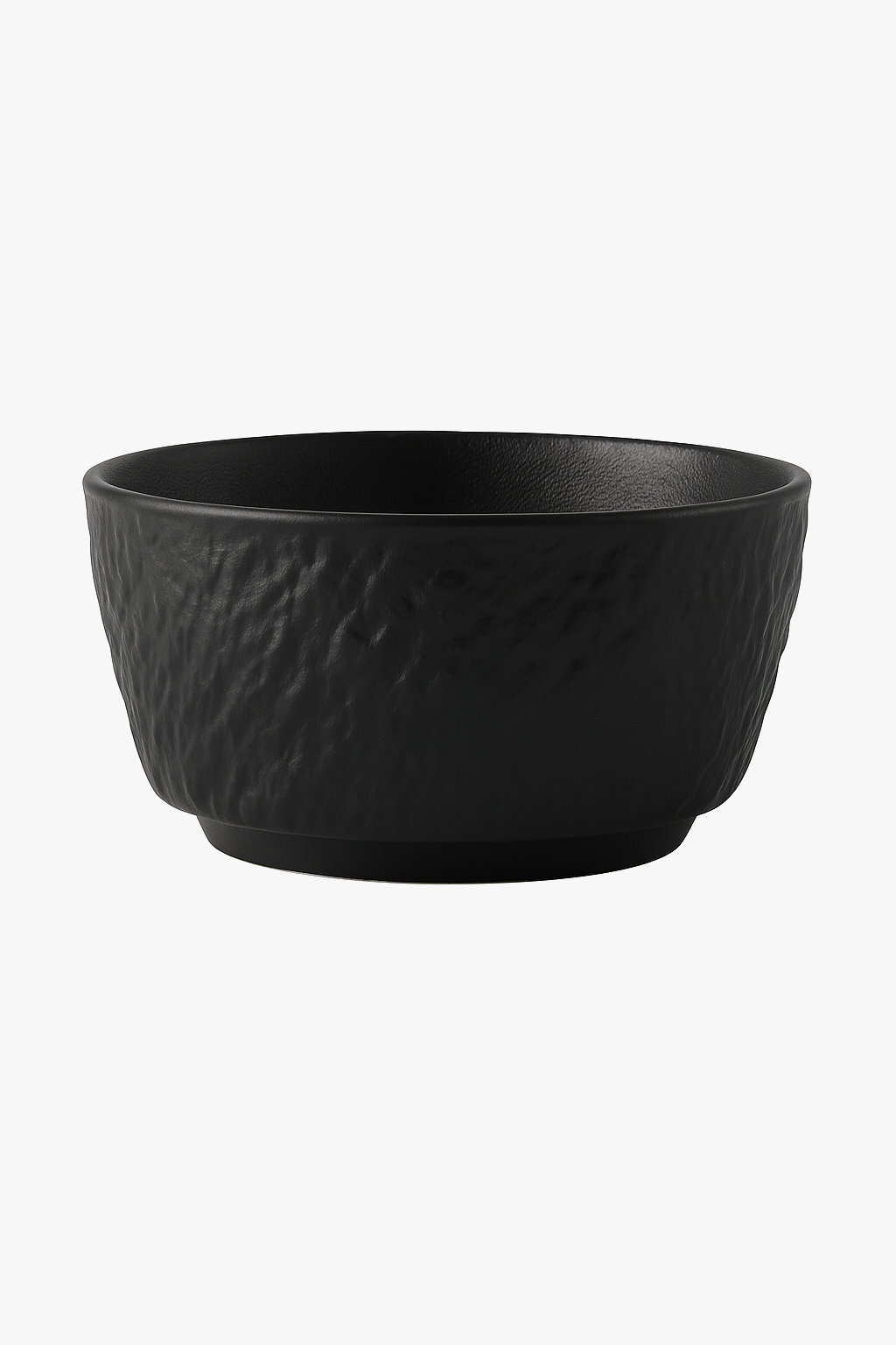 Service vaisselle ceramique mate motif roche bols assiettes