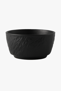 Service vaisselle ceramique mate motif roche bols assiettes