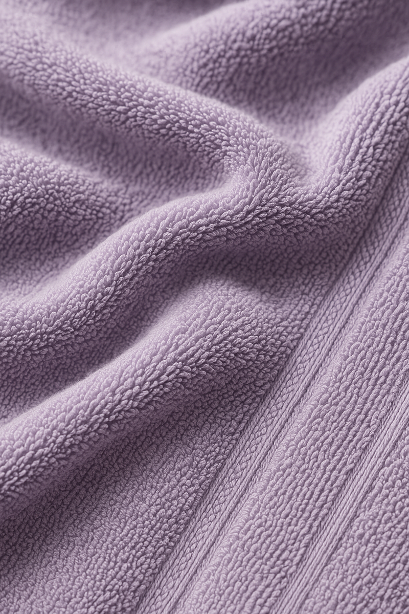 Serviette de bain bambou brodée set ultra absorbant