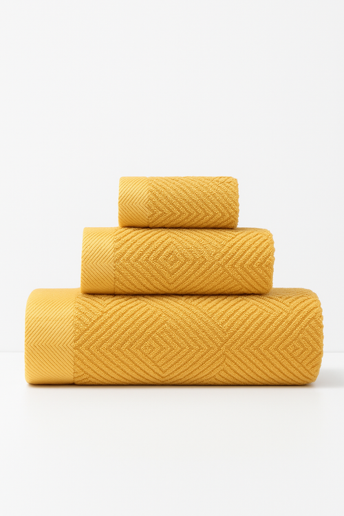 Serviette de bain coton épais absorbant lot trois