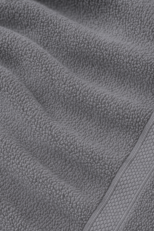 serviette de bain coton ultra absorbante style uni