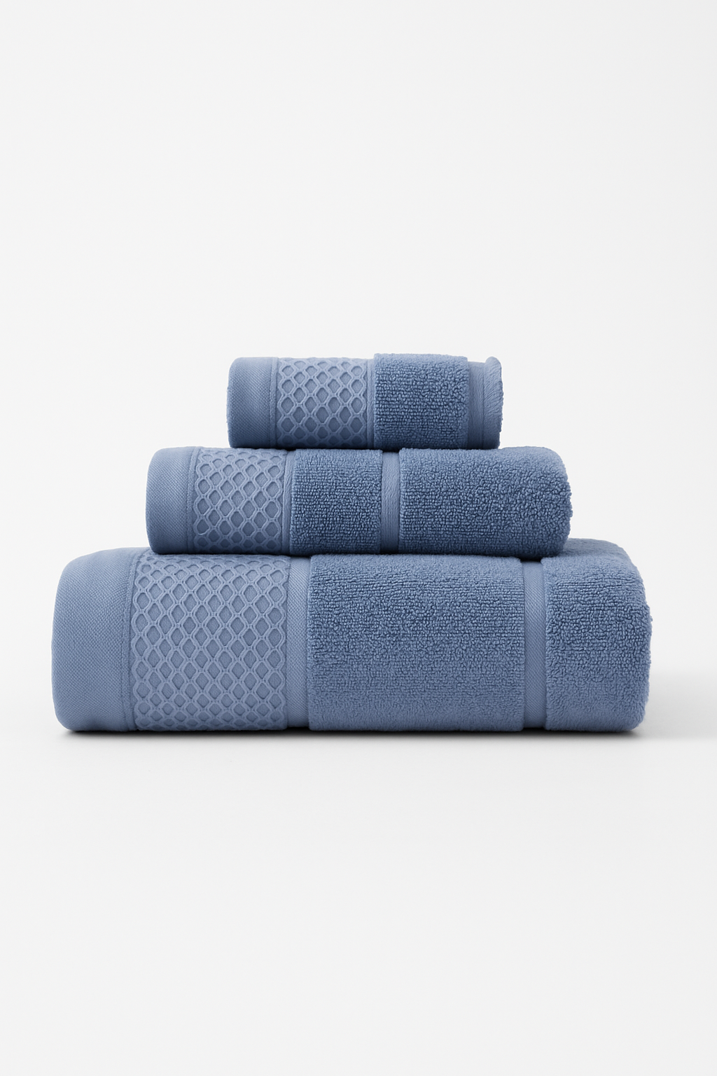 Serviette de bain lot 3 coton epais absorbant