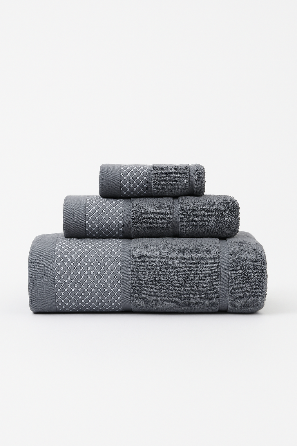 serviette de bain lot 3 coton epais absorbant