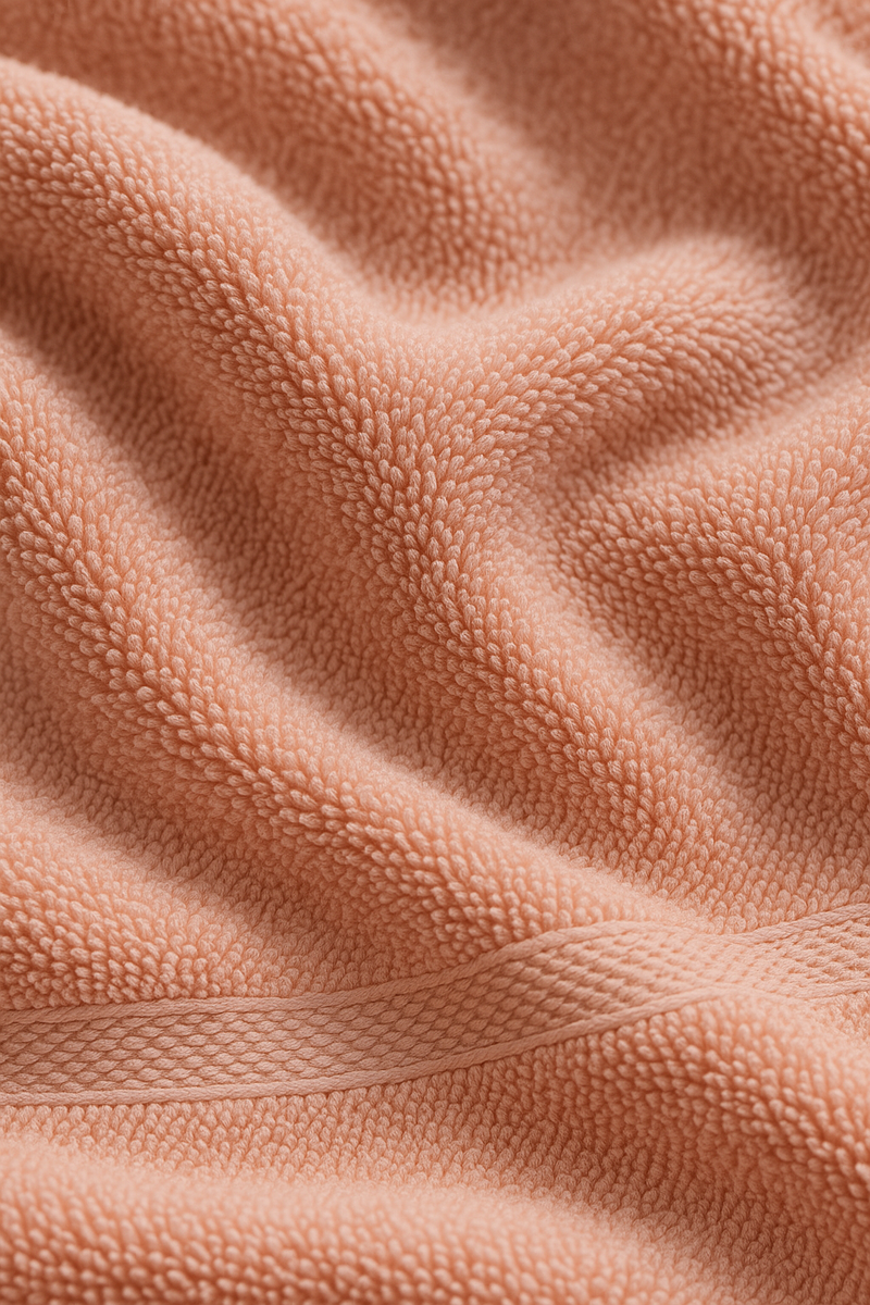 Serviette de bain lot 6 coton set complet