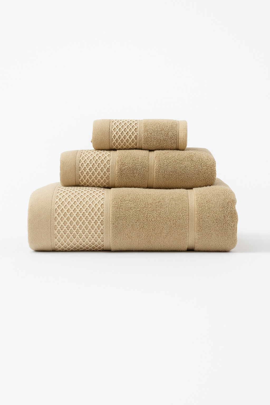 serviette de bain lot coton epais absorbant uni