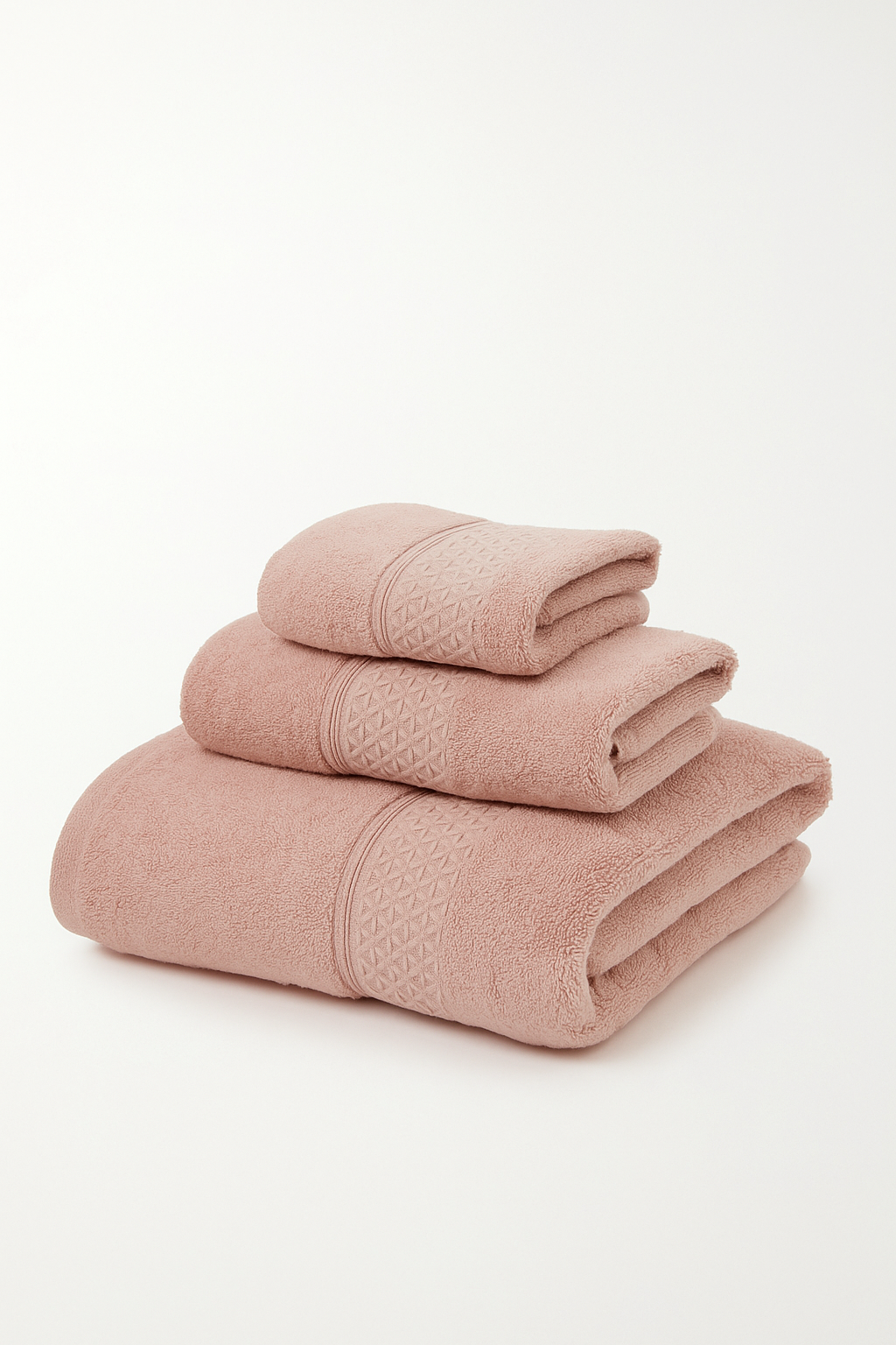 Serviette de bain set coton bio absorbant doux