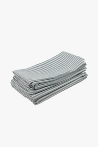 Set de table coton lin style europeen rayures