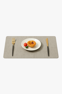 Set de table double face pu imperméable antidérapant