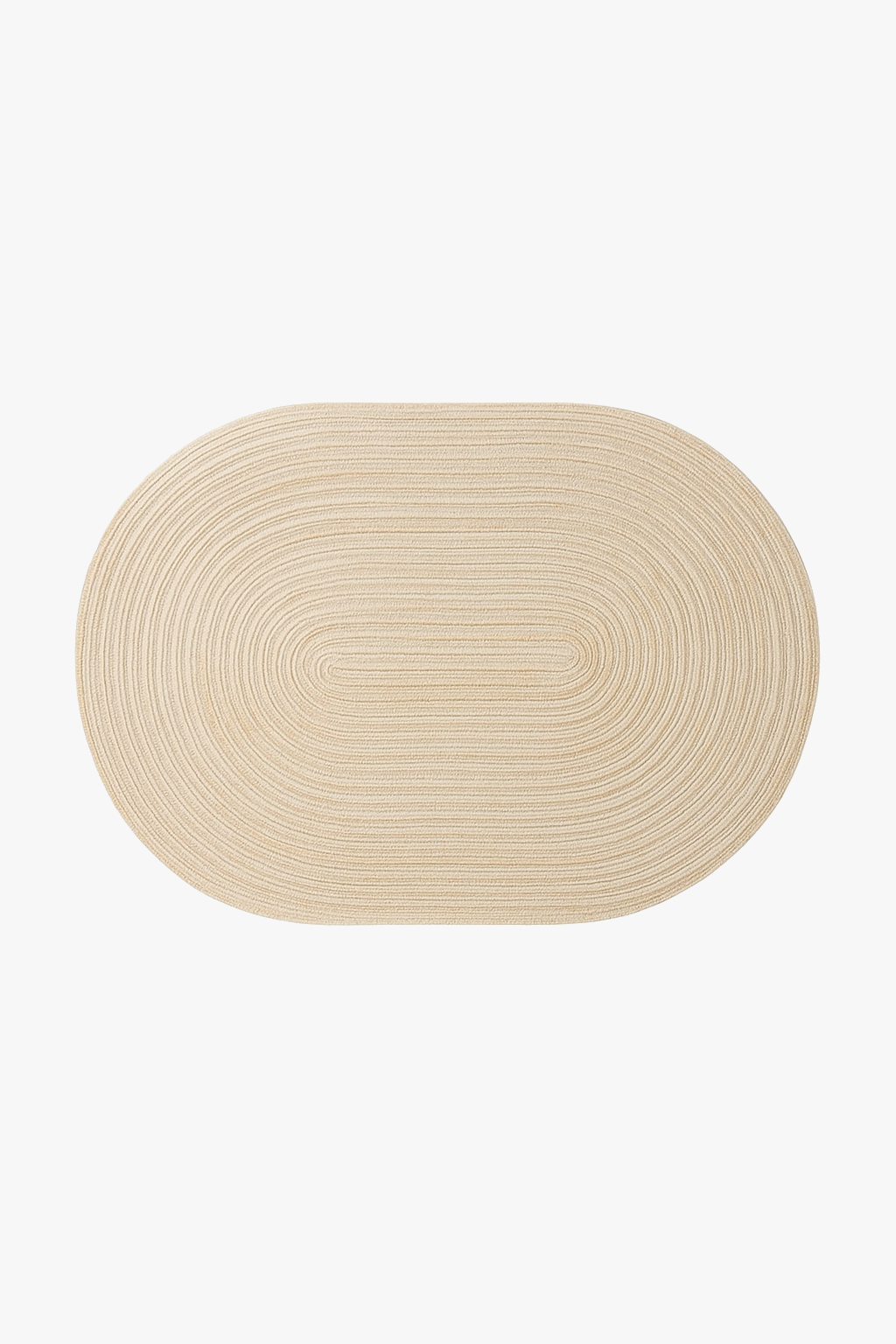 Set de table oval tressé style japonais antidérapant