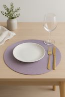 Set de table ronds tressés antidérapants style europe
