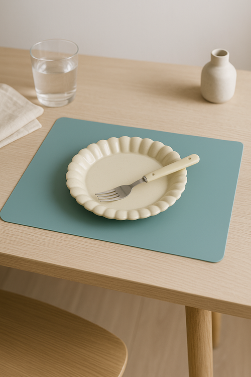 Set de table silicone antidérapant résistant chaleur cuisine - vue 2 sur 2