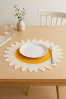 Set de table tournesol style campagne pour cuisine