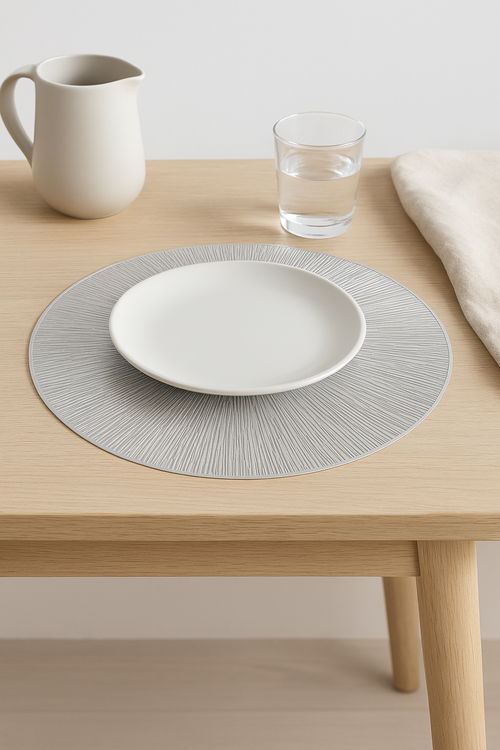 Set de table vinyle lavable antidérapant style moderne