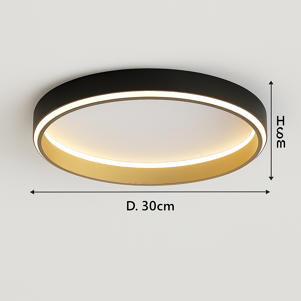 Simple rond chambre Led plafonniers moderne décor à la maison Lampen nordique salon lampe éclairage minimaliste Ins chambre étude lampe
