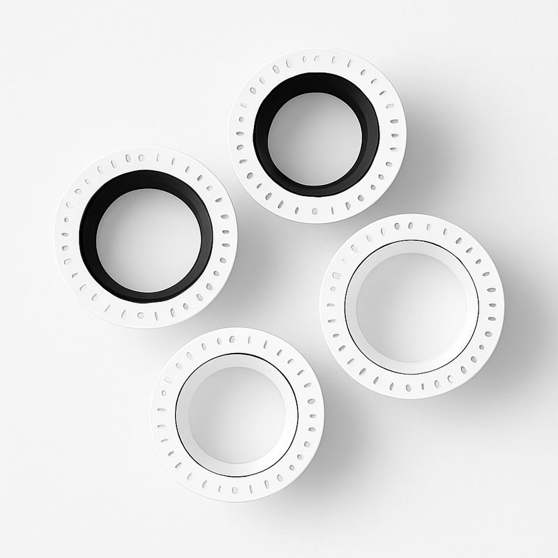 smart led spot encastré anti-éblouissement aluminium sans bordure