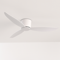 SOVE moderne noir blanc plancher bas moteur à courant continu 30W ventilateurs de plafond avec télécommande ventilateur de plafond Simple sans lumière ventilateur de maison 220V
