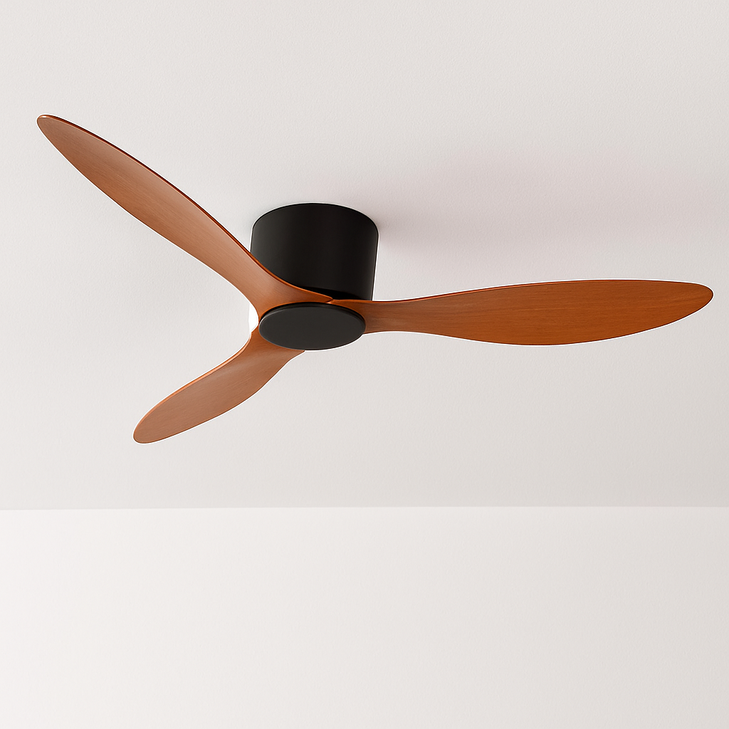 SOVE ventilateurs de plafond modernes à plancher bas sans lumière DC 30W ventilateur de plafond avec télécommande maison ventilateur de plafond Simple pas de lumières 220V